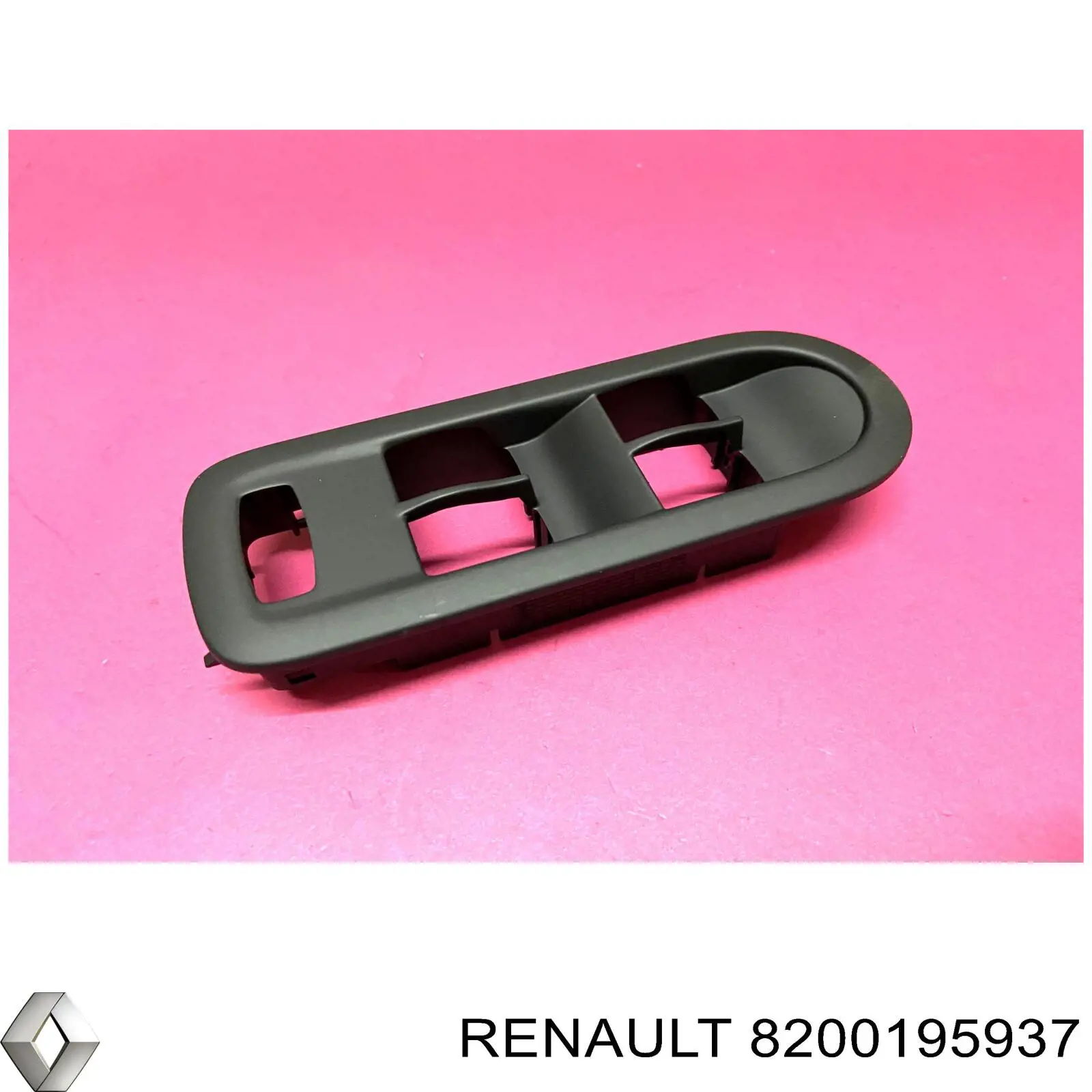 Накладка кнопки склопід'ємника переднього лівого Renault (RVI) 8200195937 ціна, від 167.34 USD