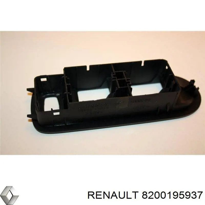 8200195937 Renault (RVI) панель-накладка блока керування склопідйомника, передня ліва
