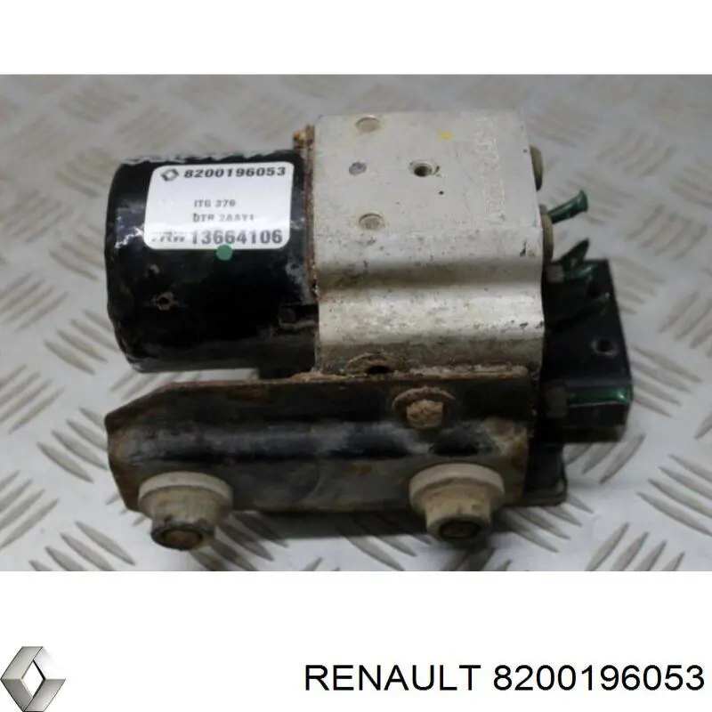 8200196053 Renault (RVI) блок керування абс (abs)