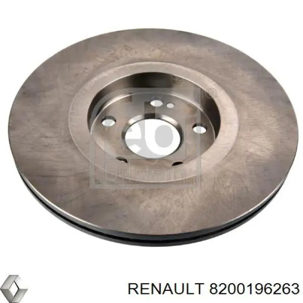 8200196263 Renault (RVI) Гальмо дискове переднє