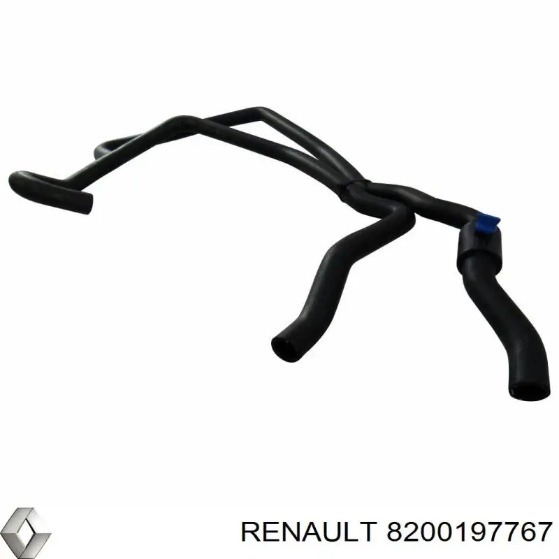 Купити 8200197767 Renault (RVI) Шланг грубки/обігрівача