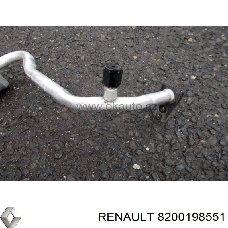 Шланг кондиціонера, від випарника до компресора Renault (RVI) 8200198551 ціна, від 55.64 USD