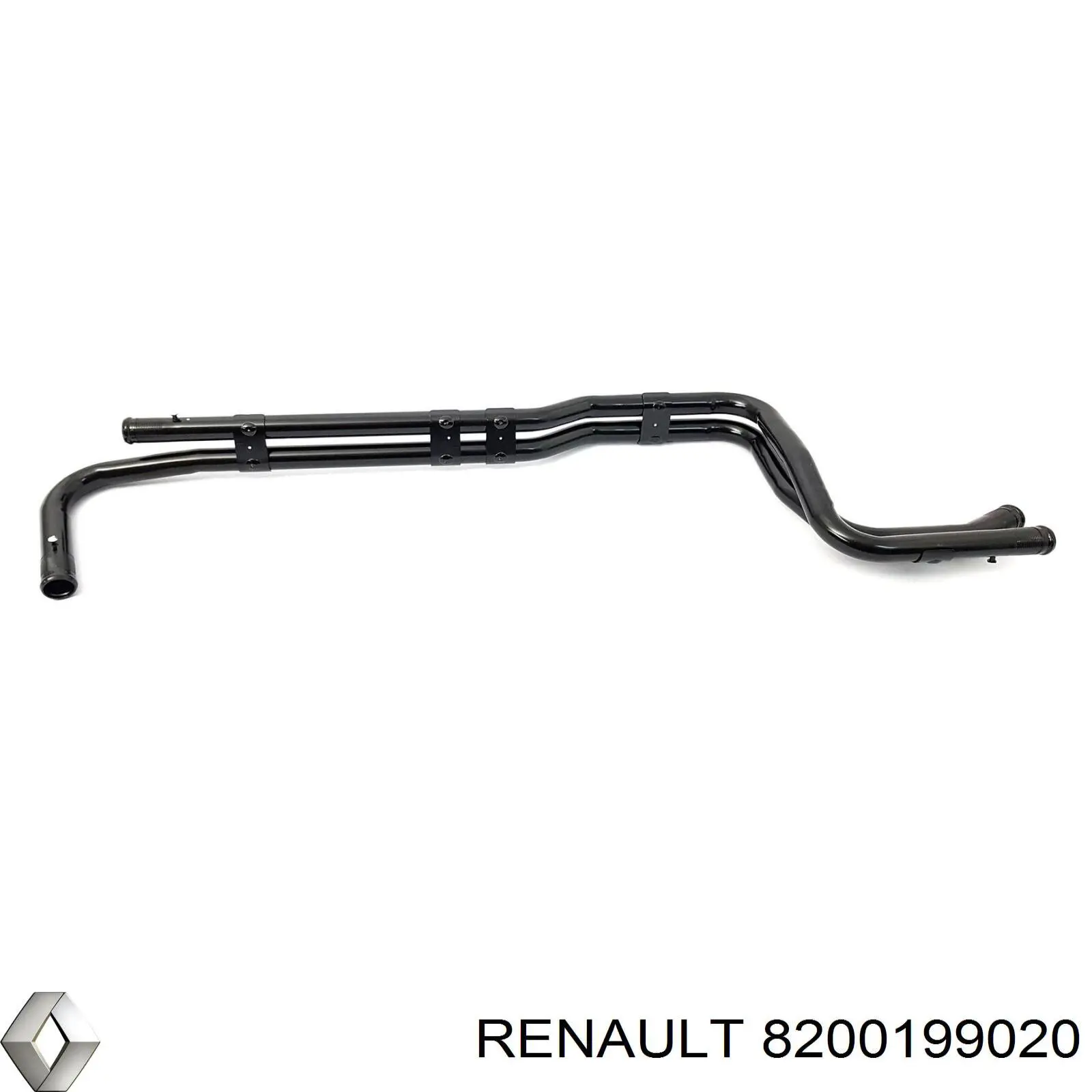 Шланг розширювального бачка, верхній Renault (RVI) 8200199020 ціна, від 8.30 USD