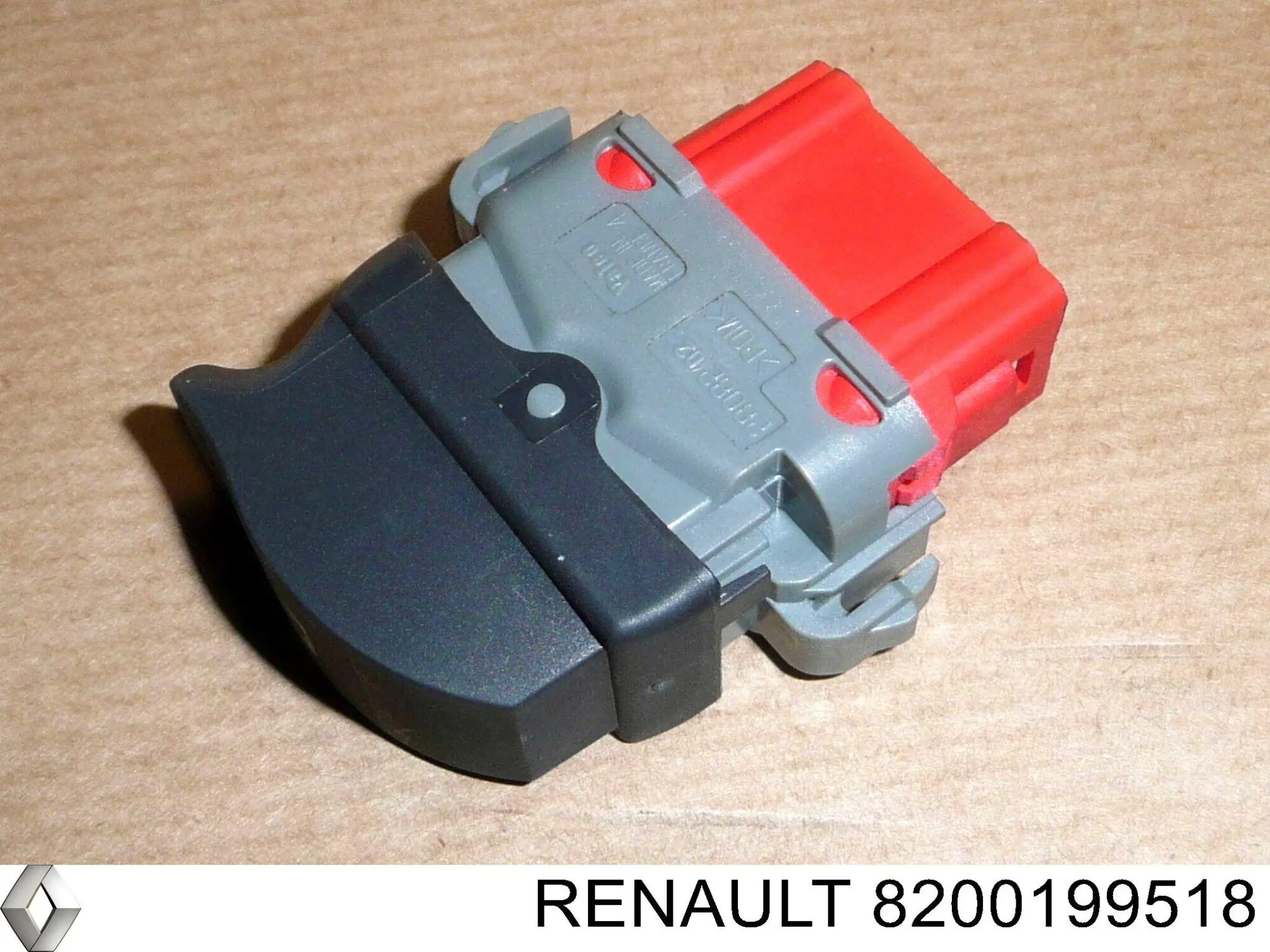 8200199518 Renault (RVI) Кнопка підйомника переднього лівого скла