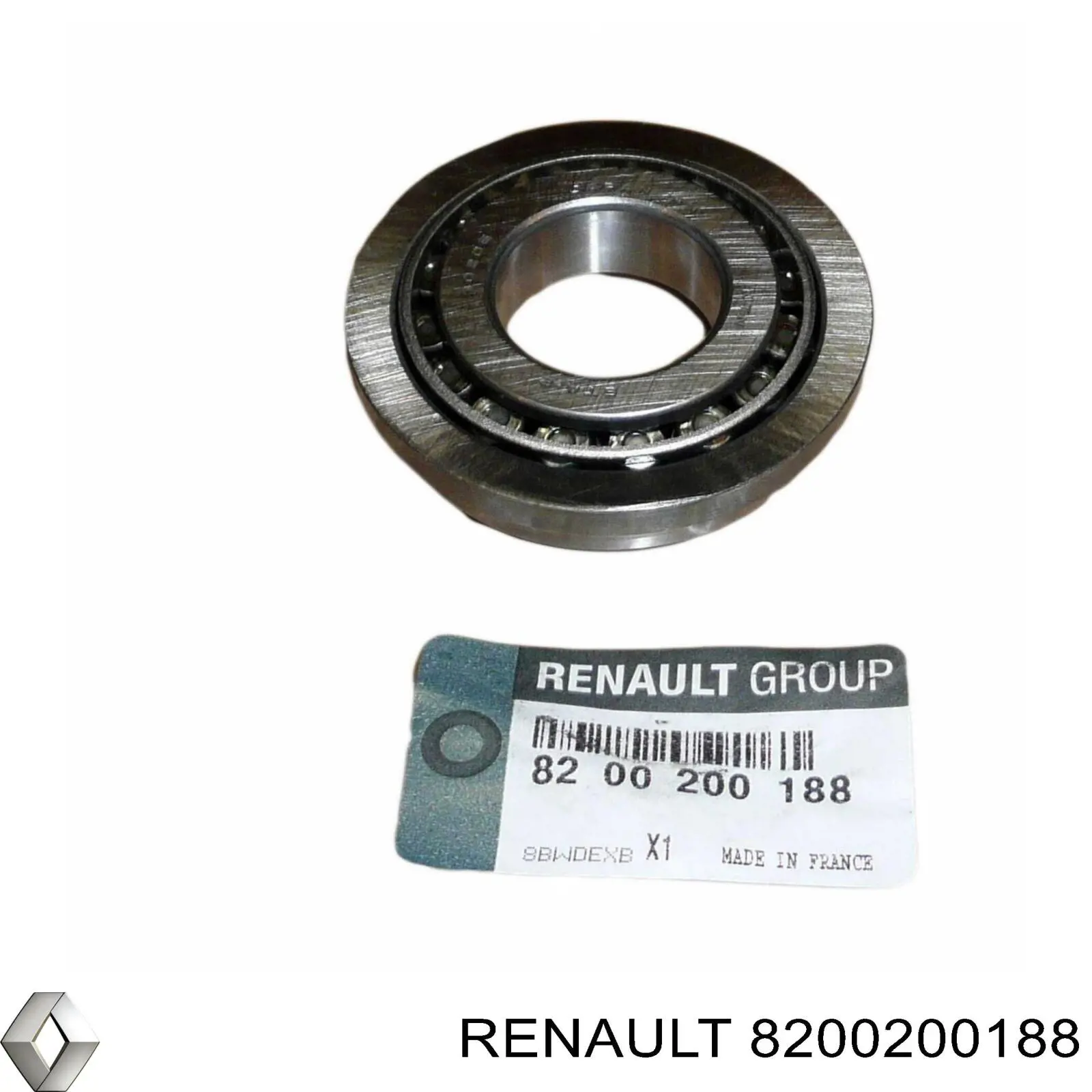 Підшипник КПП Renault (RVI) 8200200188 ціна, від 19.91 USD