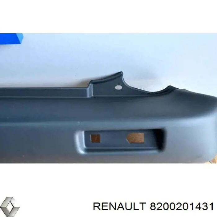 8200201431 Renault (RVI) бампер задній, центральна частина