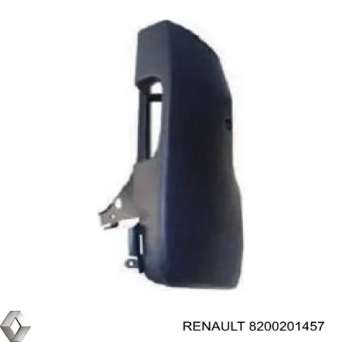 8200201457 Renault (RVI) бампер задній, права частина