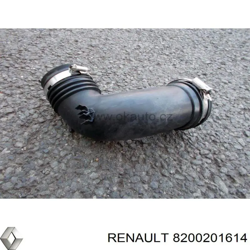  Патрубок витратоміра повітря Renault Scenic 2