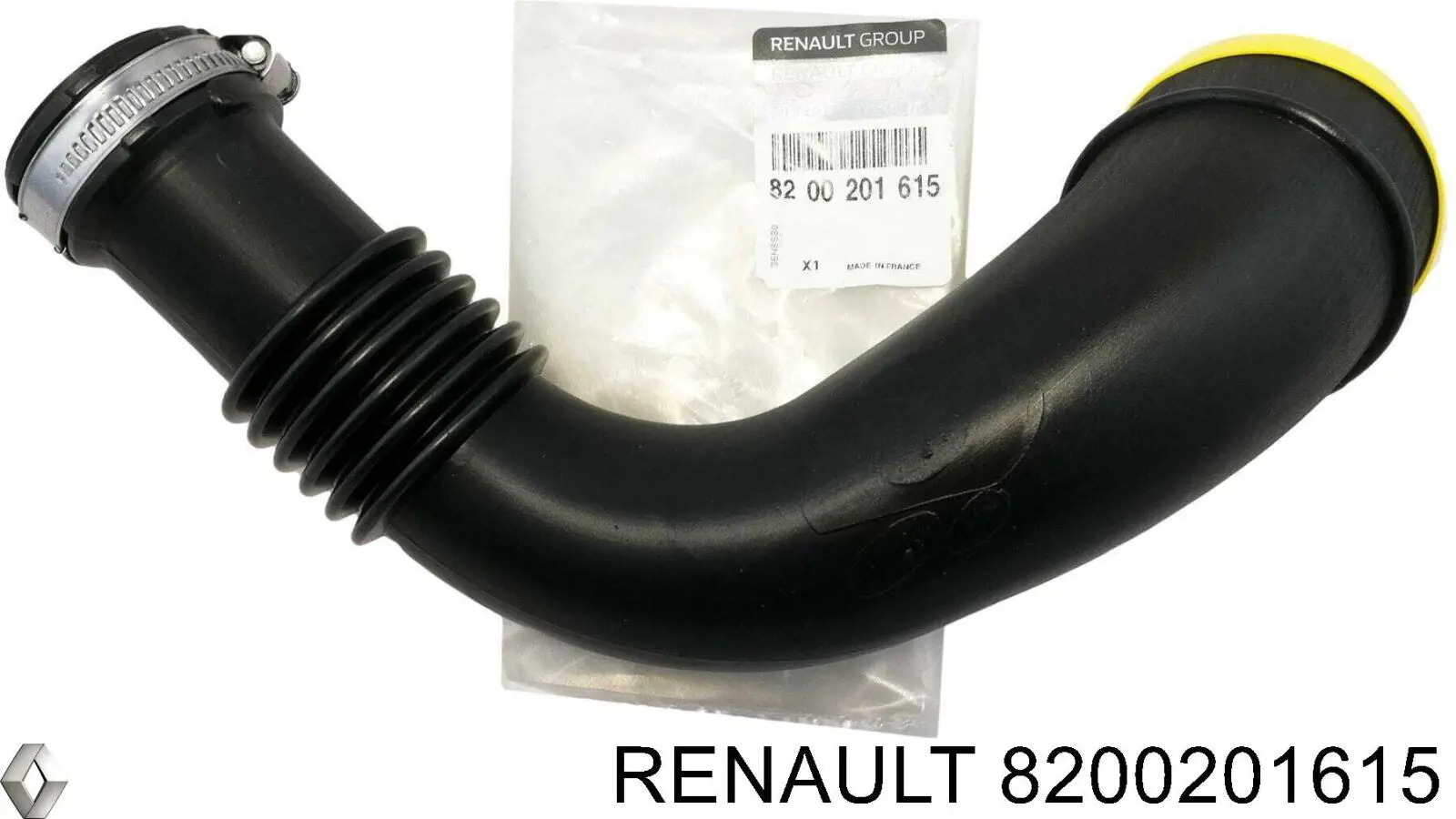Купити 8200201615 Renault (RVI) Патрубок повітряний, вхід в турбіну (наддув)