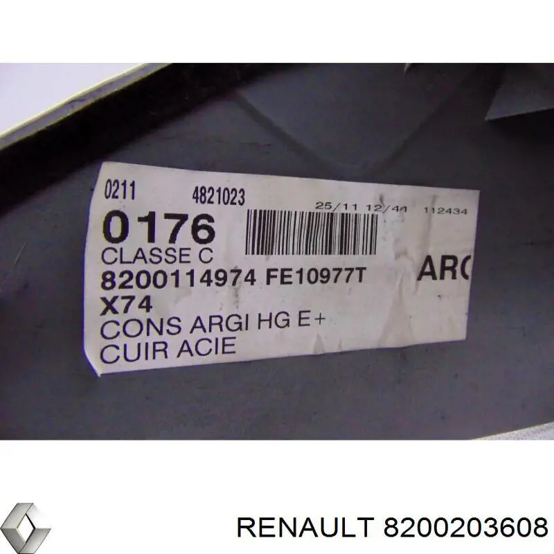  Renault (RVI) 8200380777 ціна, від 2.68 USD