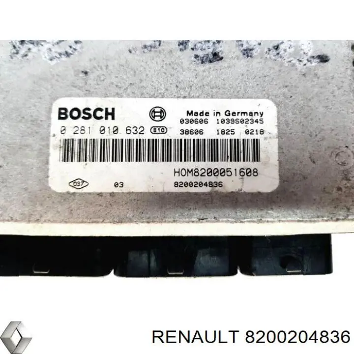 Модуль (блок) керування (ЕБУ) двигуном 8200204836 Renault (RVI)