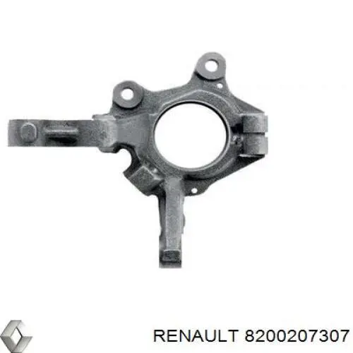 Цапфа - поворотний кулак передній, лівий Renault (RVI) 8200207307 ціна, від 33.21 USD