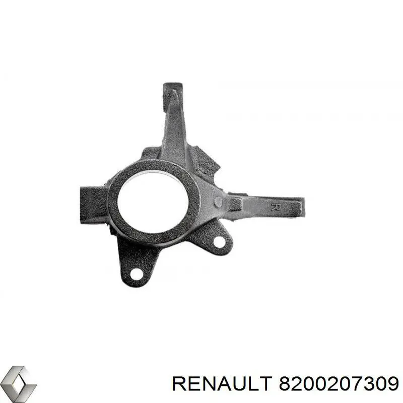 8200207309 Renault (RVI) цапфа - поворотний кулак передній, правий