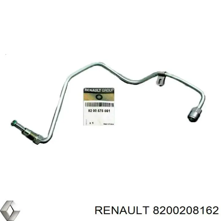 Купити 8200208162 Renault (RVI) Трубка/шланг подачі масла до турбіни