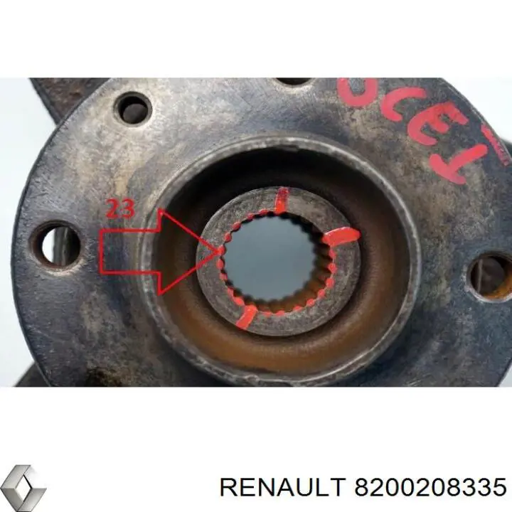 8200208335 Renault (RVI) маточина передня