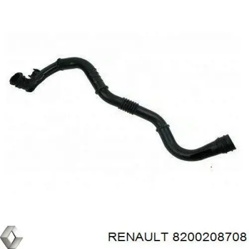 Шланг/патрубок интеркуллера Renault (RVI) 8200208708 ціна, від 56.38 USD