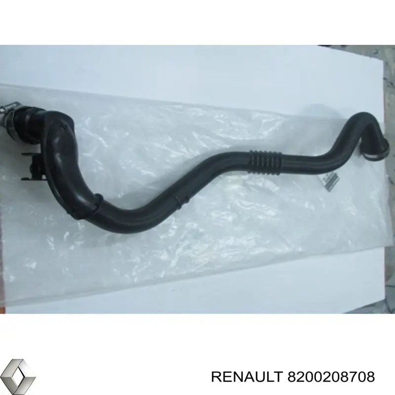 Шланг/патрубок інтеркуллера Renault (RVI) 8200208708
