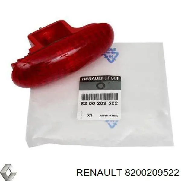 8200209522 Renault (RVI) стоп-сигнал заднього скла