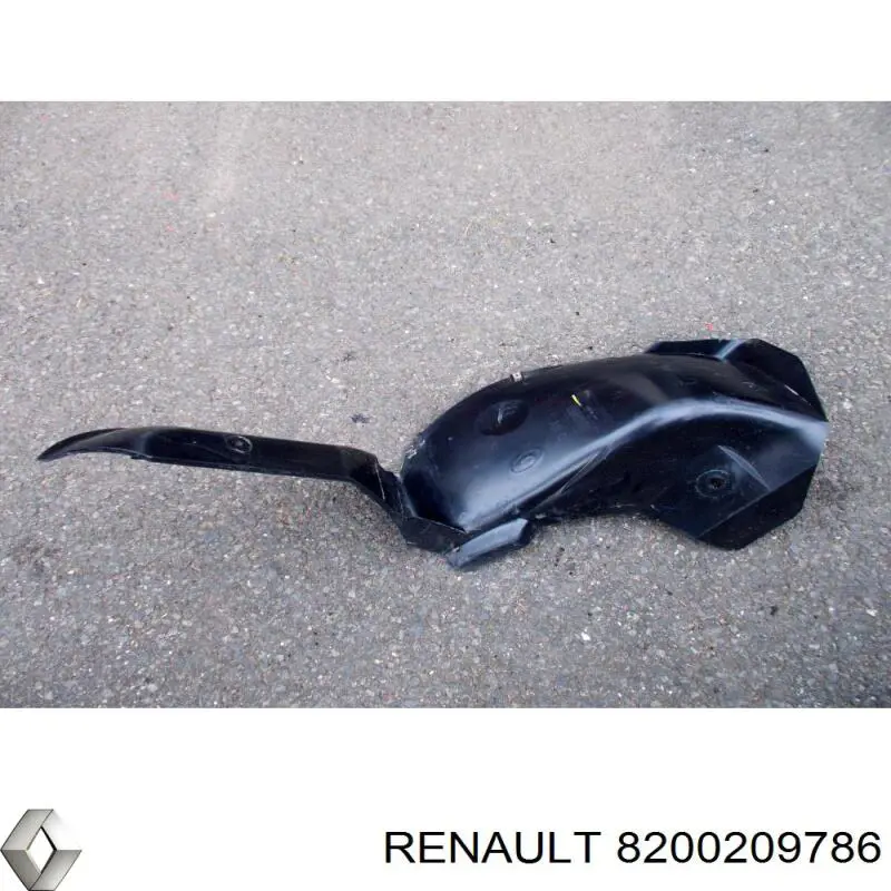 Підкрилок заднього крила, лівий Renault (RVI) 8200209786 ціна, від 22.52 USD