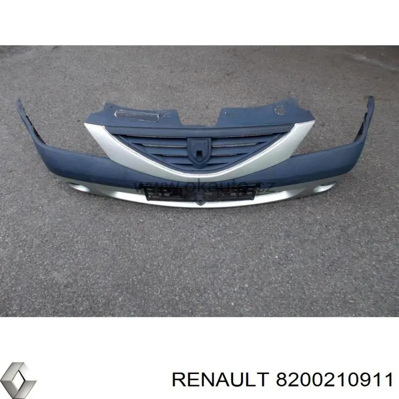 Купити 8200210911 Renault (RVI) Буфер (бампер) передній