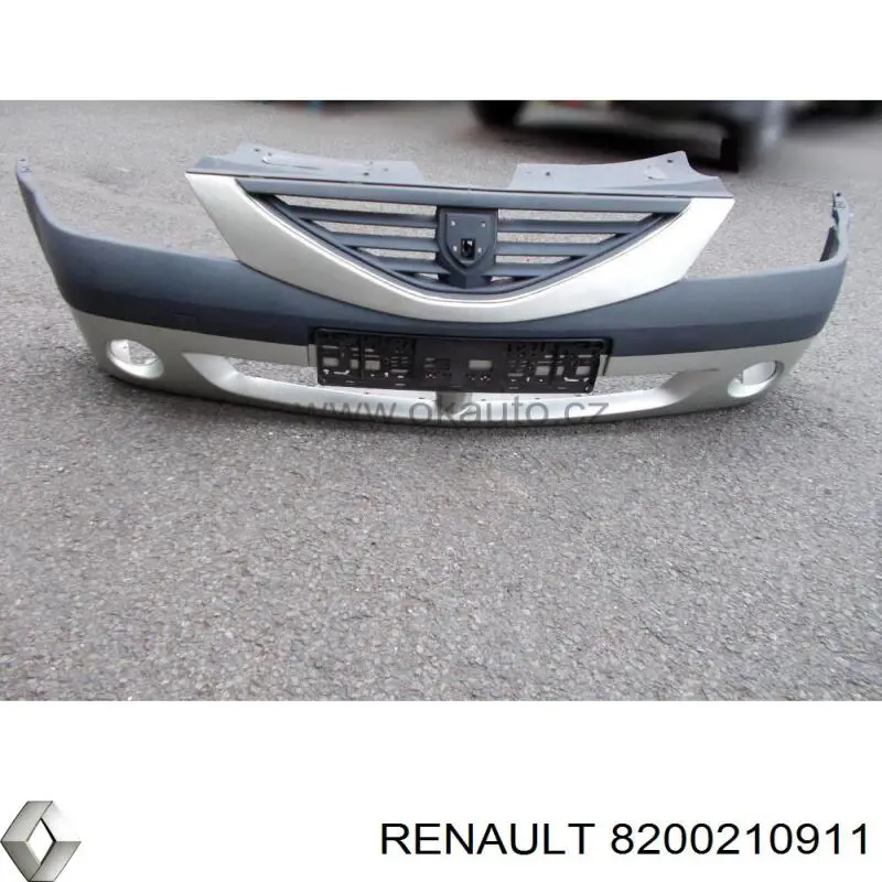 8200210911 Renault (RVI) бампер передній