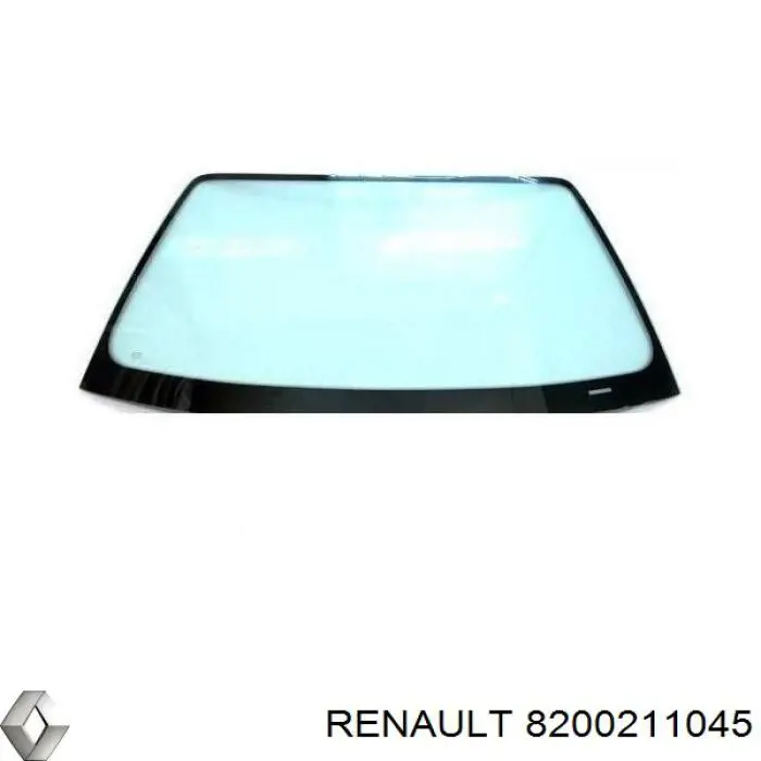 Купити 8200240517 Renault (RVI) Вікно вітрове