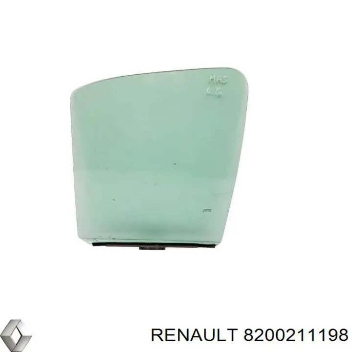 8200211198 Renault (RVI) Скло пасажирських дверей