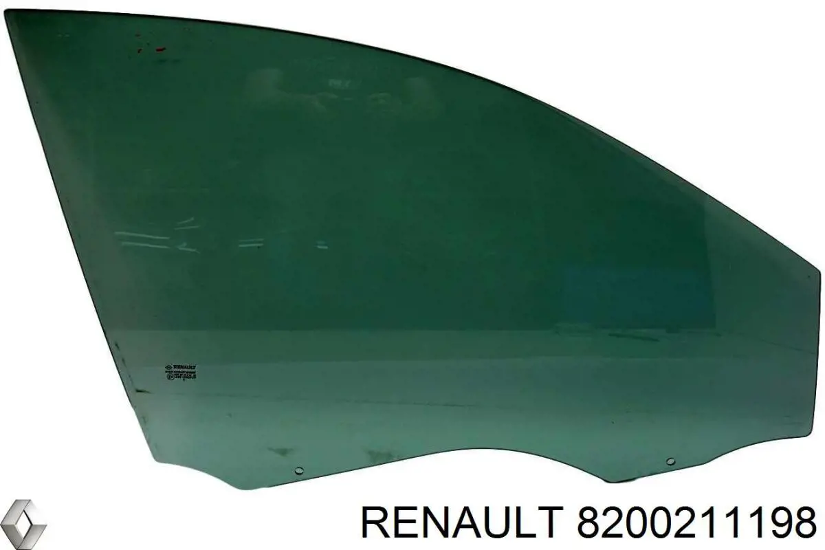 Скло передньої правої двері Renault (RVI) 8200211198 ціна, від 16.47 USD