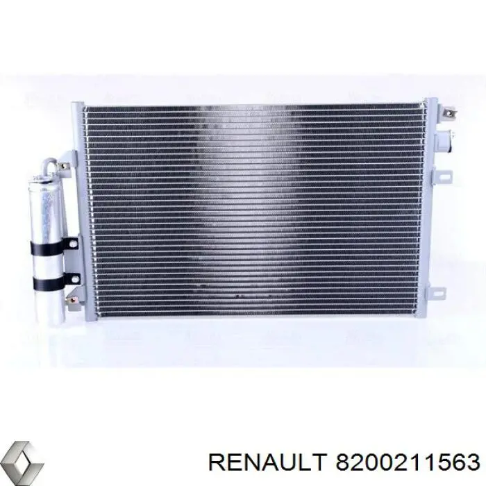 Радіатор 8200211563 Renault (RVI)