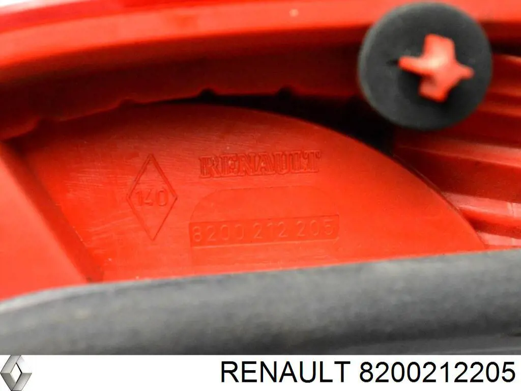 Ліхтар задній лівий Renault (RVI) 8200212205