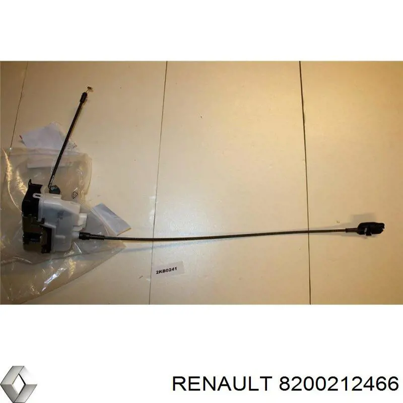 8200212466 Renault (RVI) Замок задніх дверей, лівих