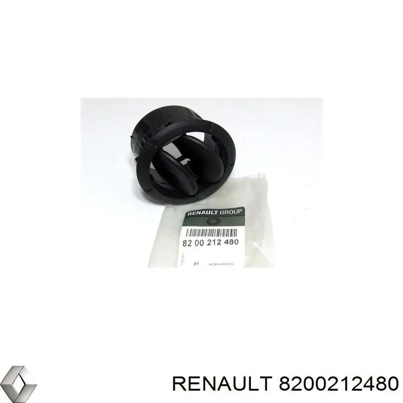 8200212480 Renault (RVI) решітка повітропровода