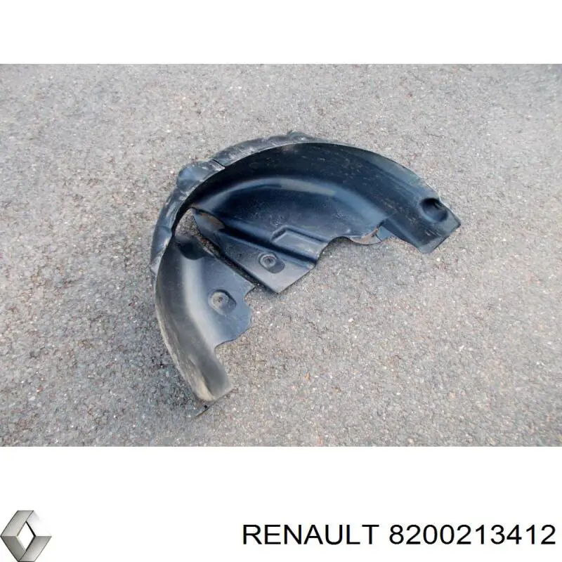8200213412 Renault (RVI) підкрилок заднього крила, правий