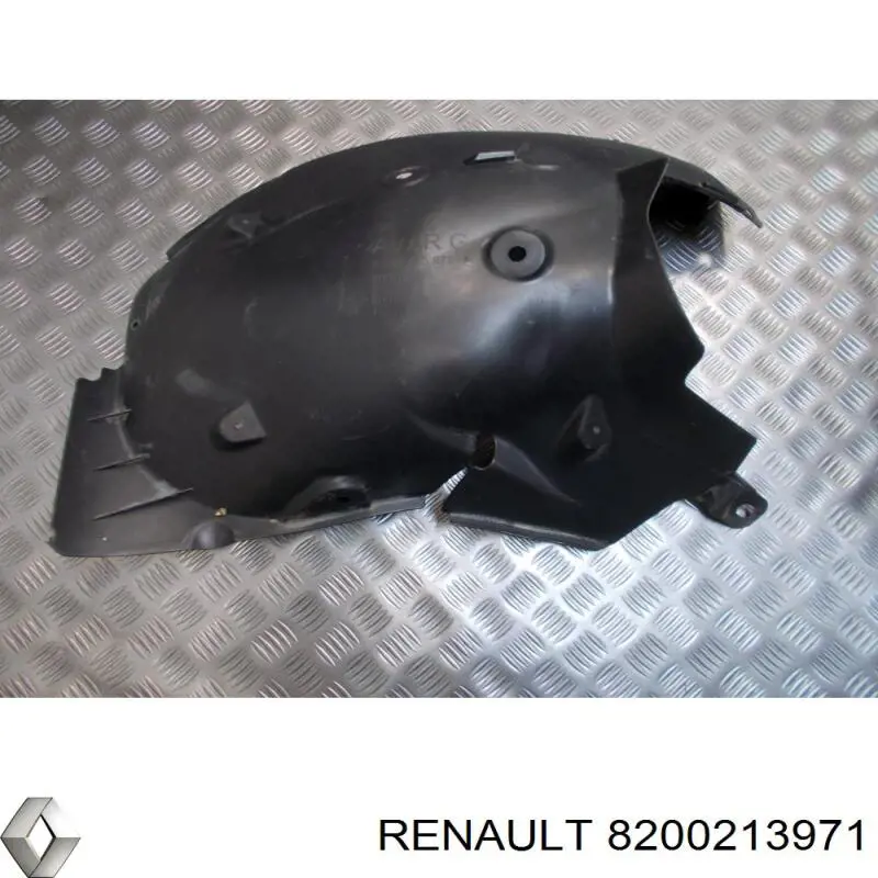 Підкрилок переднього крила, лівий задній Renault (RVI) 8200213971 ціна, від 15.72 USD
