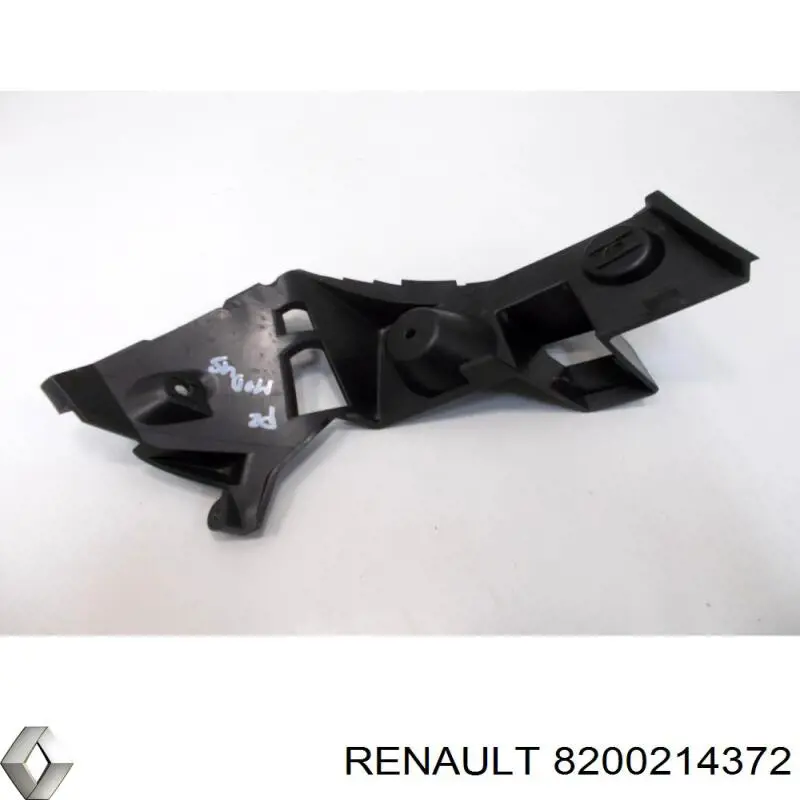 Купити 8200214372 Renault (RVI) Лівий кронштейн кріплення бампера заднього
