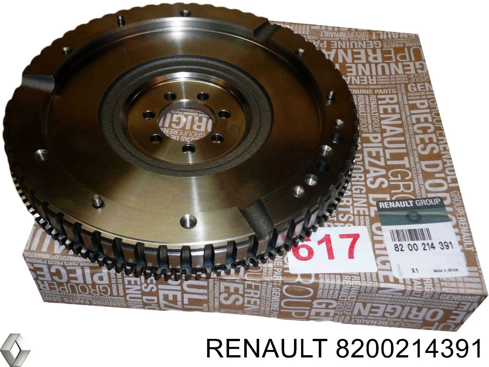 Маховик двигуна RENAULT 8200214391