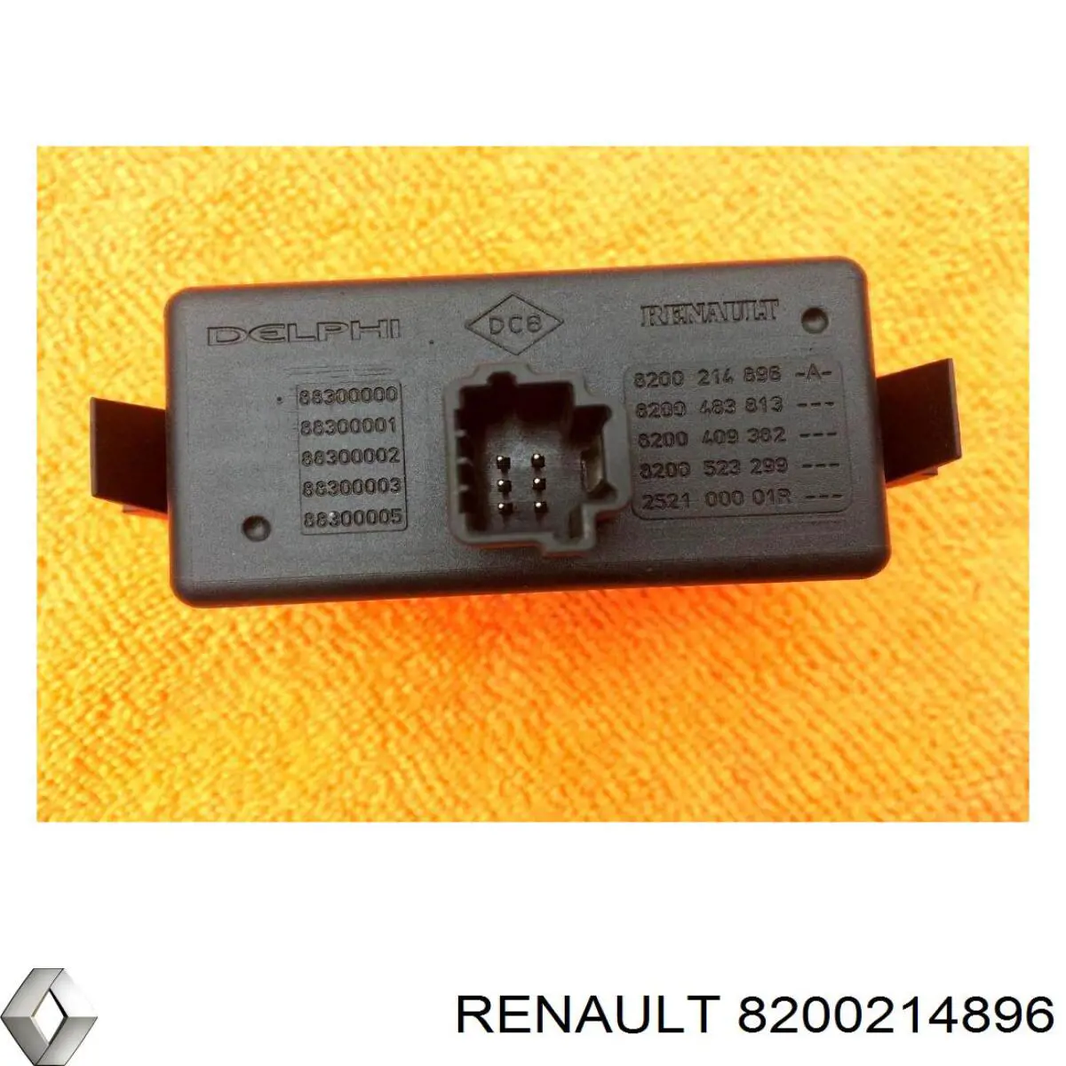 Купити 8200214896 Renault (RVI) Кнопка включення аварійного сигналу