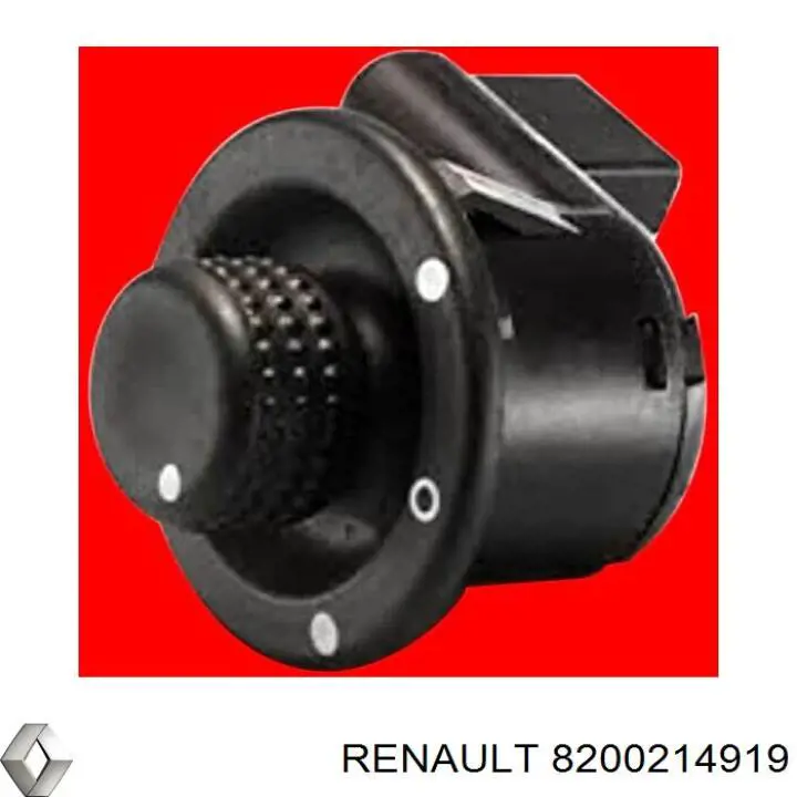 Блок управління дзеркалами заднього виду Renault (RVI) 8200214919 ціна, від 6.33 USD