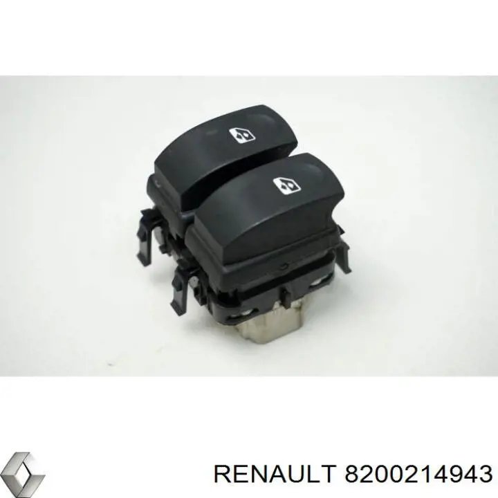 Кнопковий блок керування склопідіймачами передній лівий 8200214943 Renault (RVI)