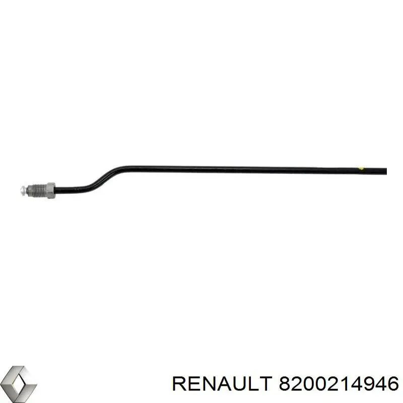 Шланг гальмівний задній, лівий Renault (RVI) 8200214946 ціна, від 53.70 USD
