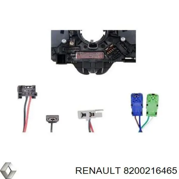 Підрульовий перемикач 8200216465 Renault (RVI)