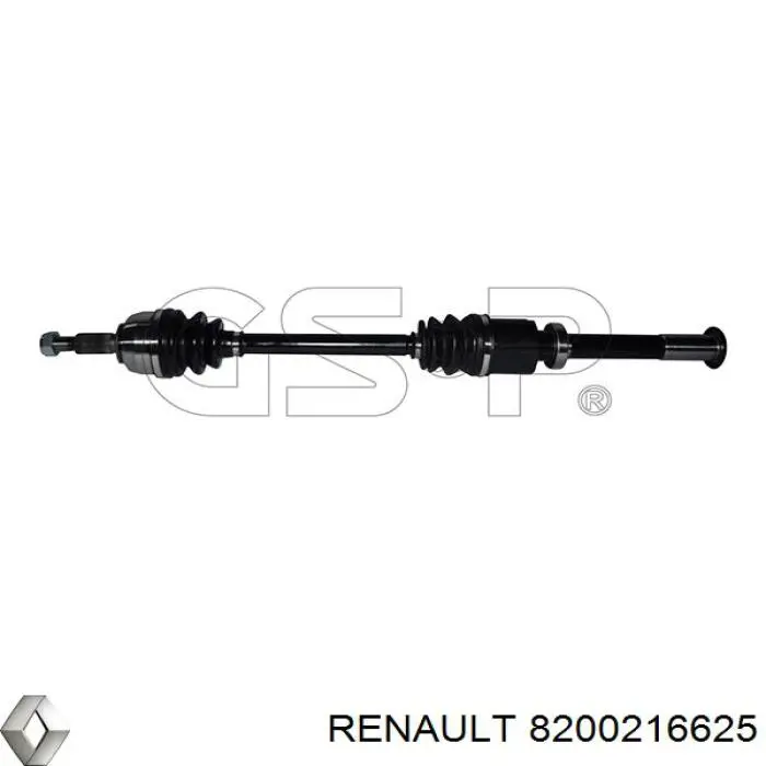 8200216625 Renault (RVI) Привід передній правий