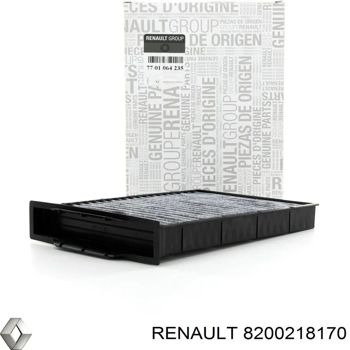 Блок кнопкових перемикачів кермового колеса 8200218170 Renault (RVI)
