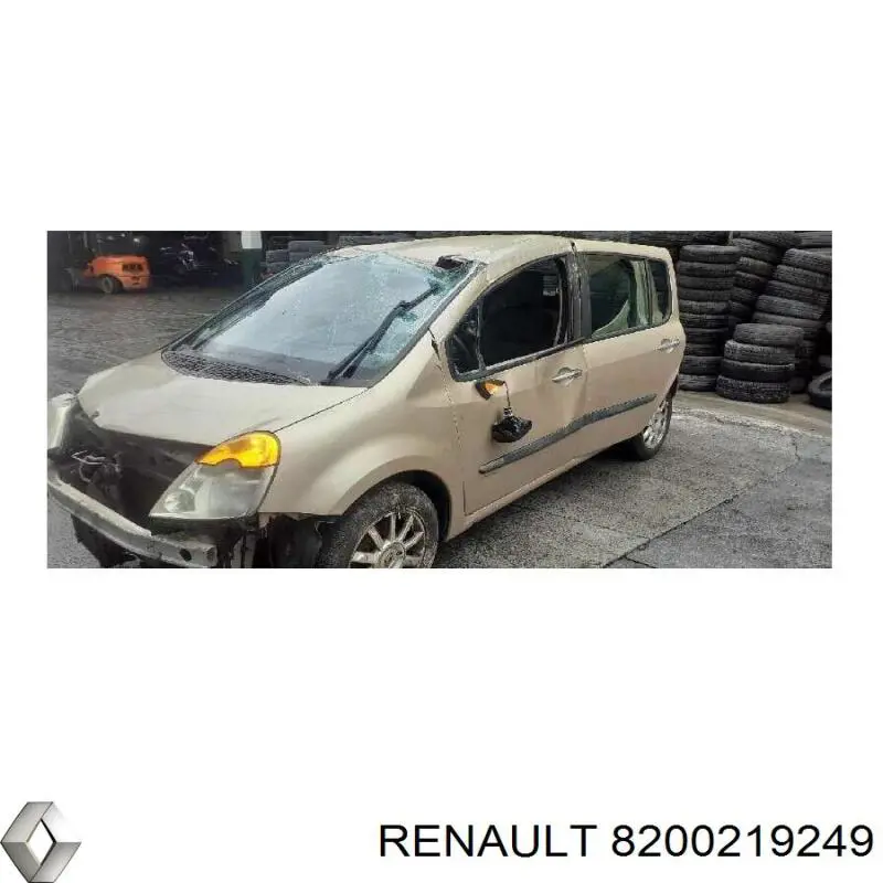 Купити 8200219249 Renault (RVI) Замок задньої дверї, правої