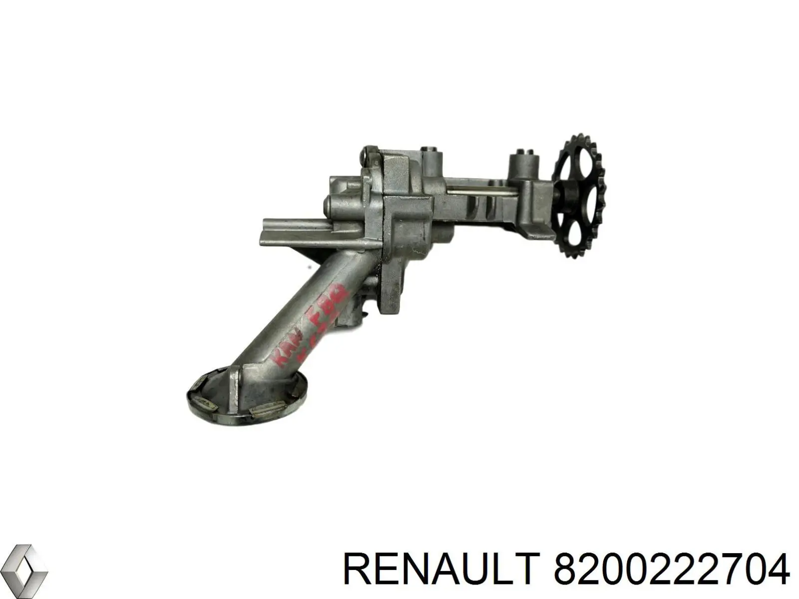 Насос масляний 8200222704 Renault (RVI)