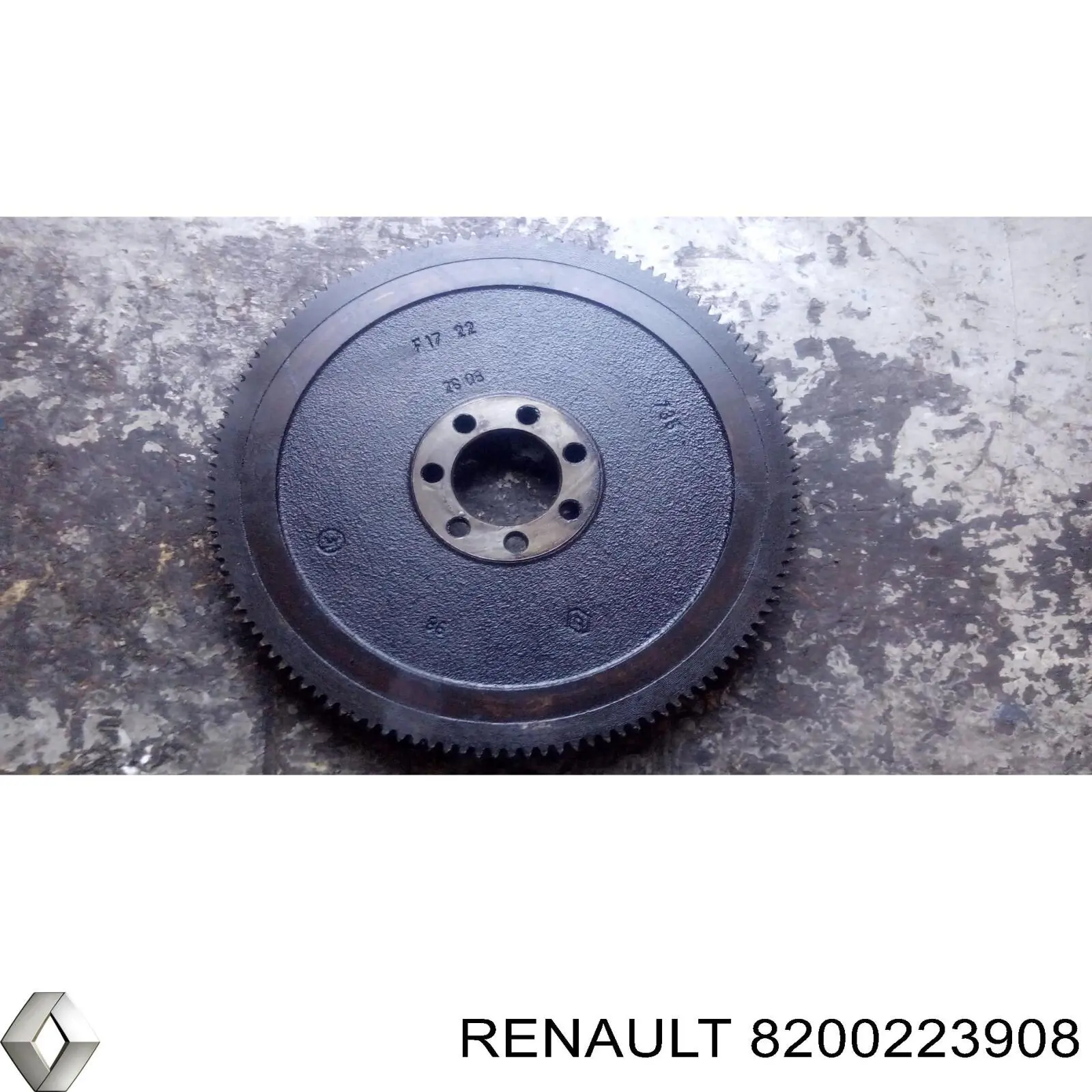 Купити 1231000Q0A Renault (RVI) Маховик із зубчастим ободом в зборі