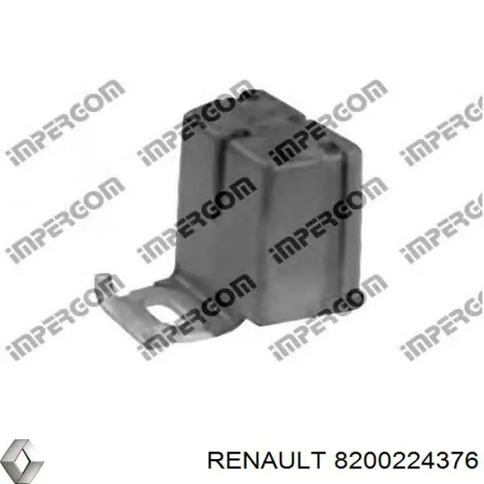 Подушка кріплення глушника Renault (RVI) 8200224376 ціна, від 11.72 USD