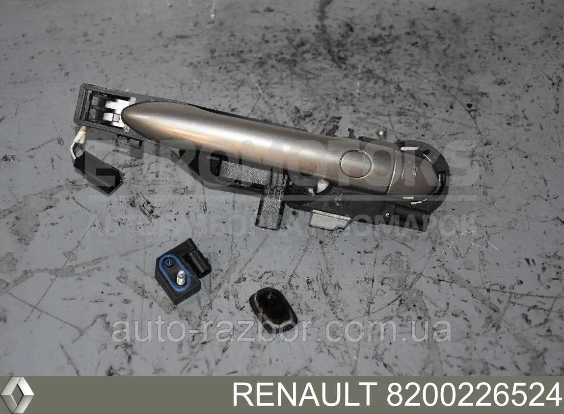 Купити 8200226524 Renault (RVI) Тримач зовнішньої ручки дверей, лівих дверей
