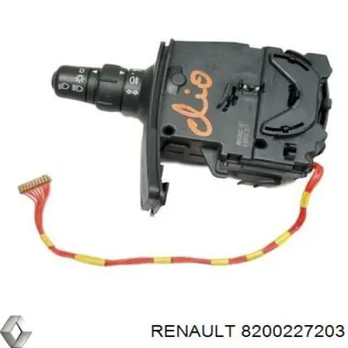 Кнопковий блок керування склопідіймачами передній лівий 8200227203 Renault (RVI)