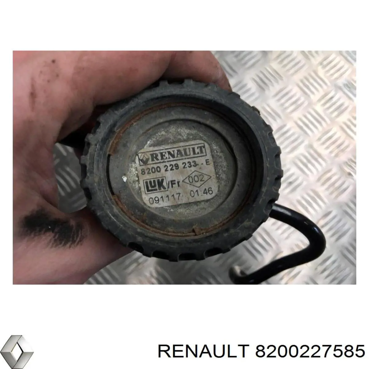 Трубка зчеплення Renault (RVI) 8200227585 ціна, від 55.65 USD